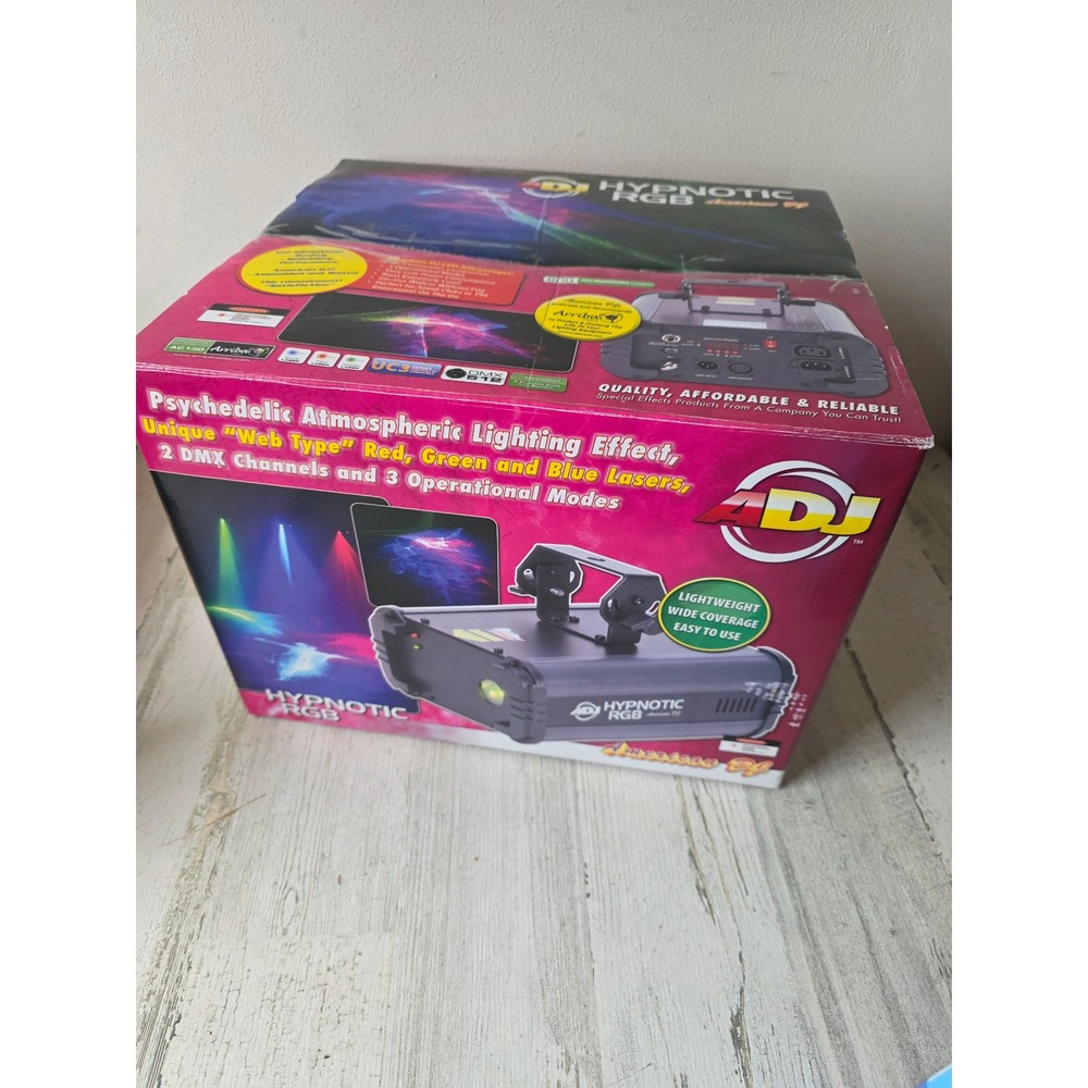 adj American DJ hypnotic RGB lighting effect laser party entertainer